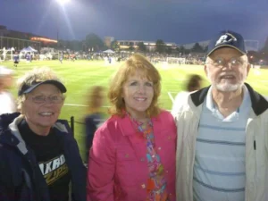 Judge McCarty and parents